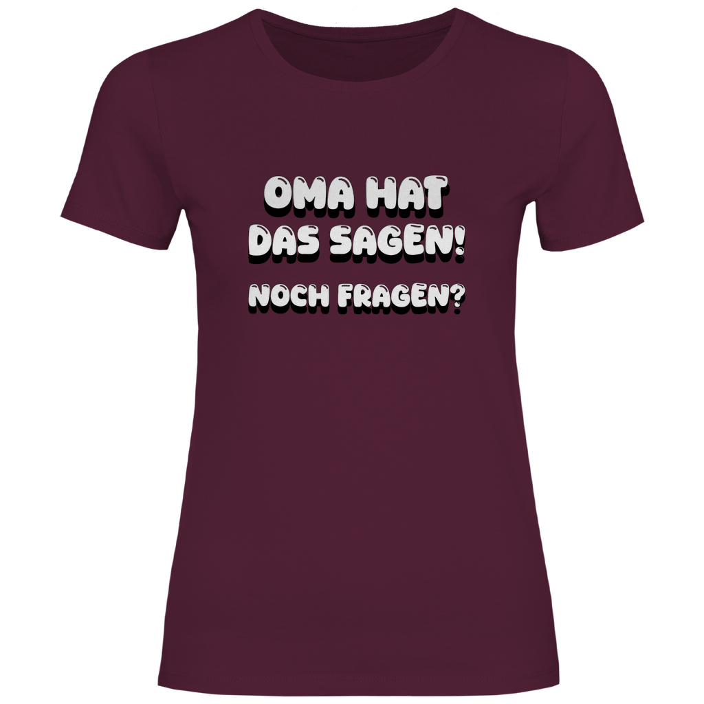 Oma hat das Sagen! dunkel