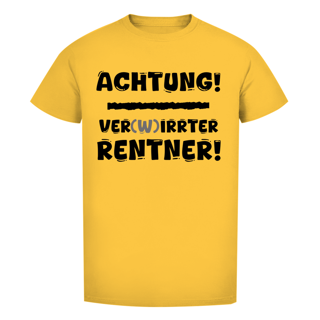 Achtung! Ver(w)irrter Rentner!