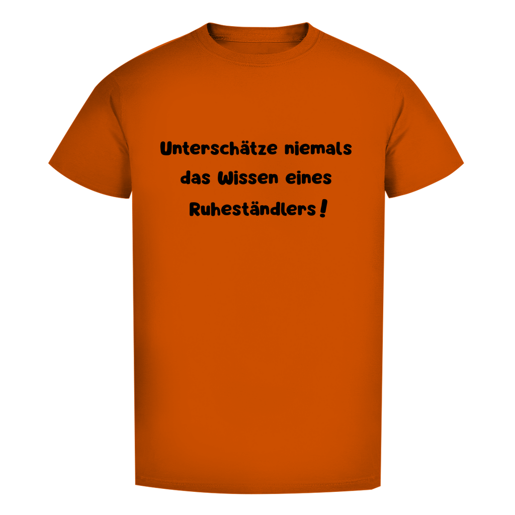 Unterschätze niemals das Wissen eines Ruheständlers!