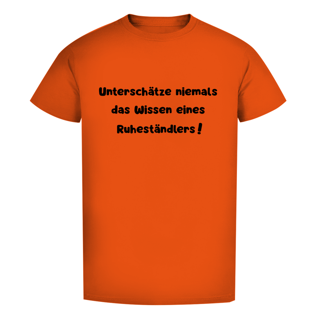 Unterschätze niemals das Wissen eines Ruheständlers!