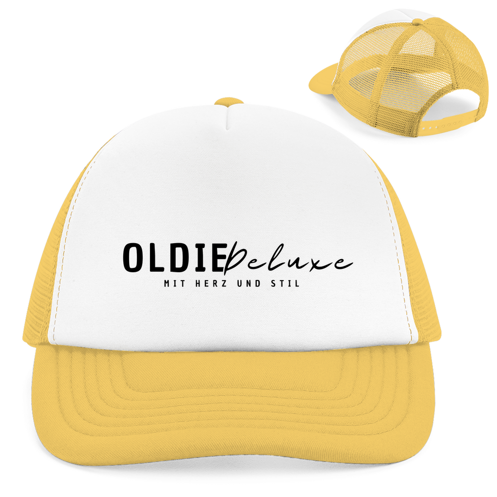 Retro Trucker Cap - Oldie Deluxe – mit Herz und Stil