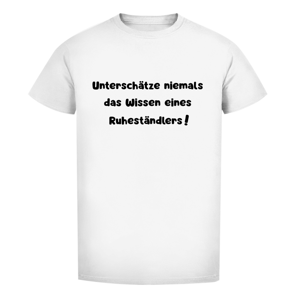 Unterschätze niemals das Wissen eines Ruheständlers!