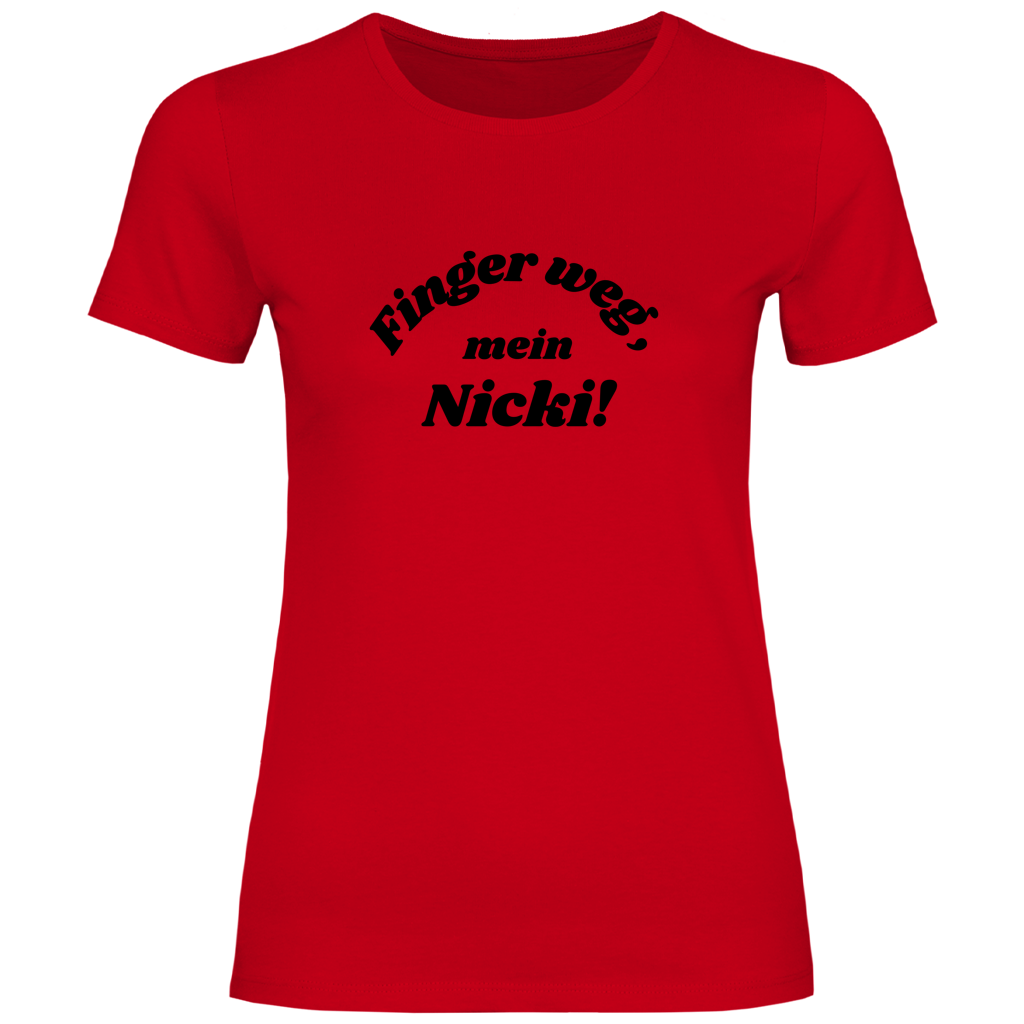 Finger weg, mein Nicki!