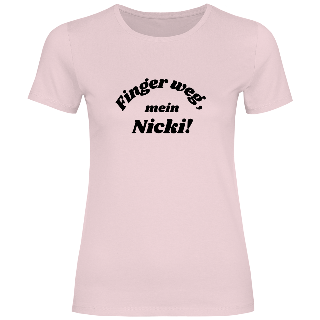 Finger weg, mein Nicki!