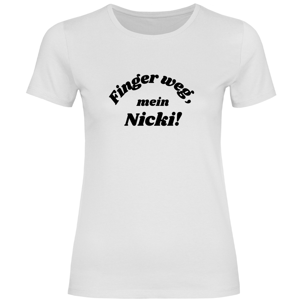 Finger weg, mein Nicki!