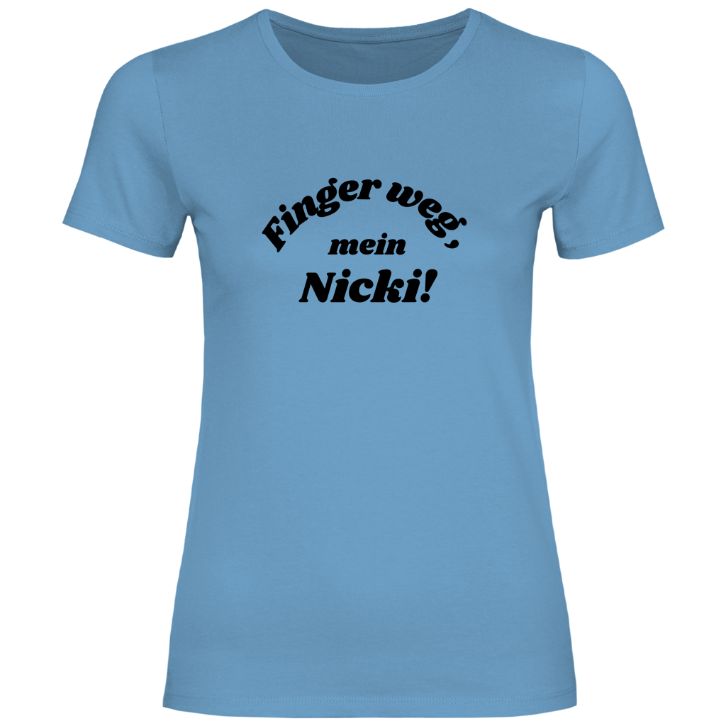 Finger weg, mein Nicki!
