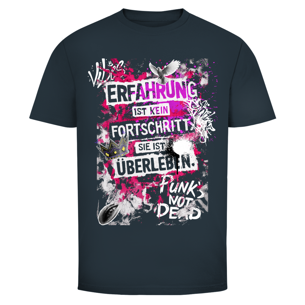 Herren T-Shirt Erfahrung ist kein Fortschritt