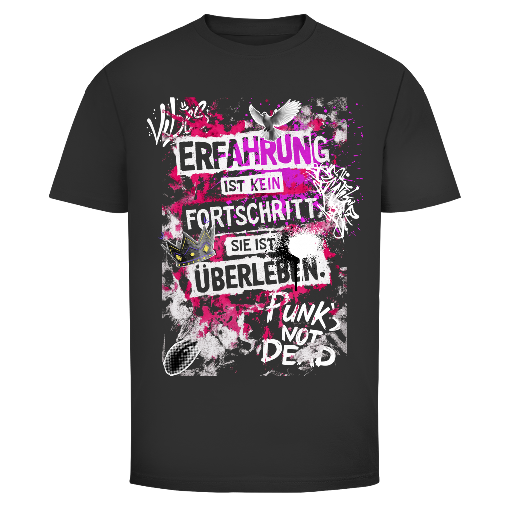 Herren T-Shirt Erfahrung ist kein Fortschritt