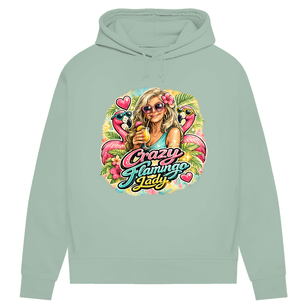 Crazy Flamingo Lady