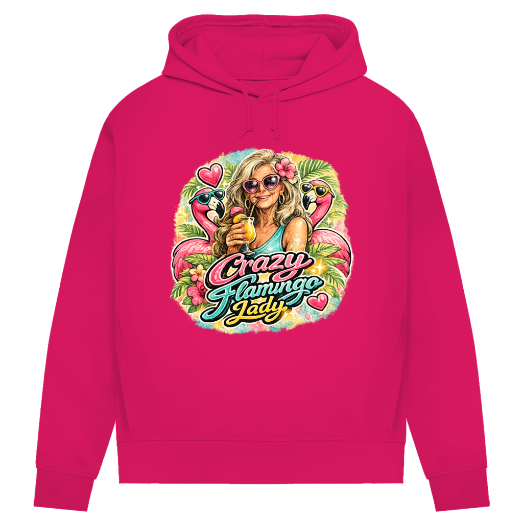 Crazy Flamingo Lady