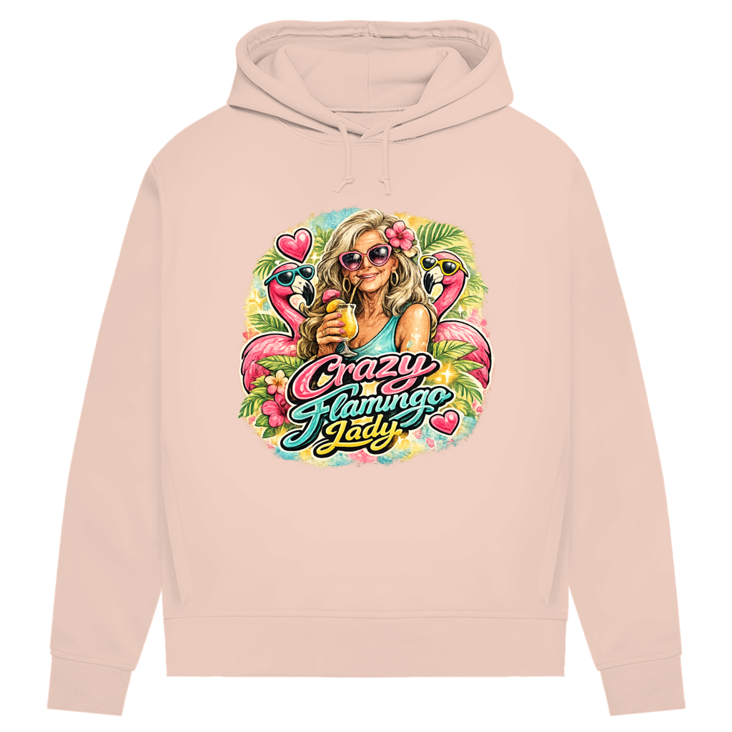 Crazy Flamingo Lady