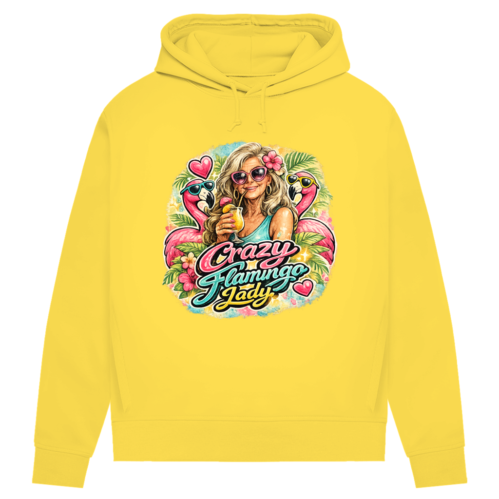 Crazy Flamingo Lady