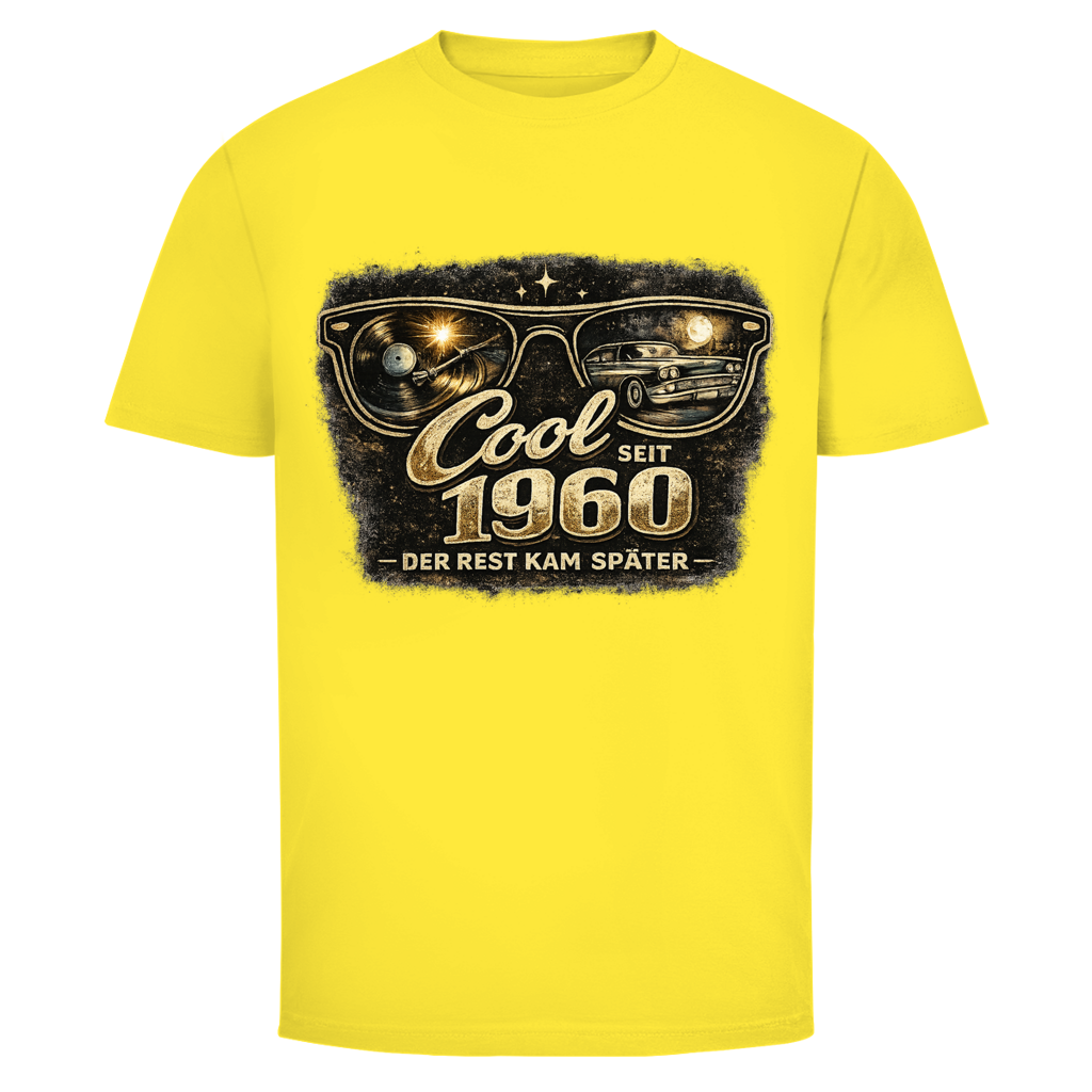 Herren T-Shirt Cool seit 1960-der Rest kam später/m