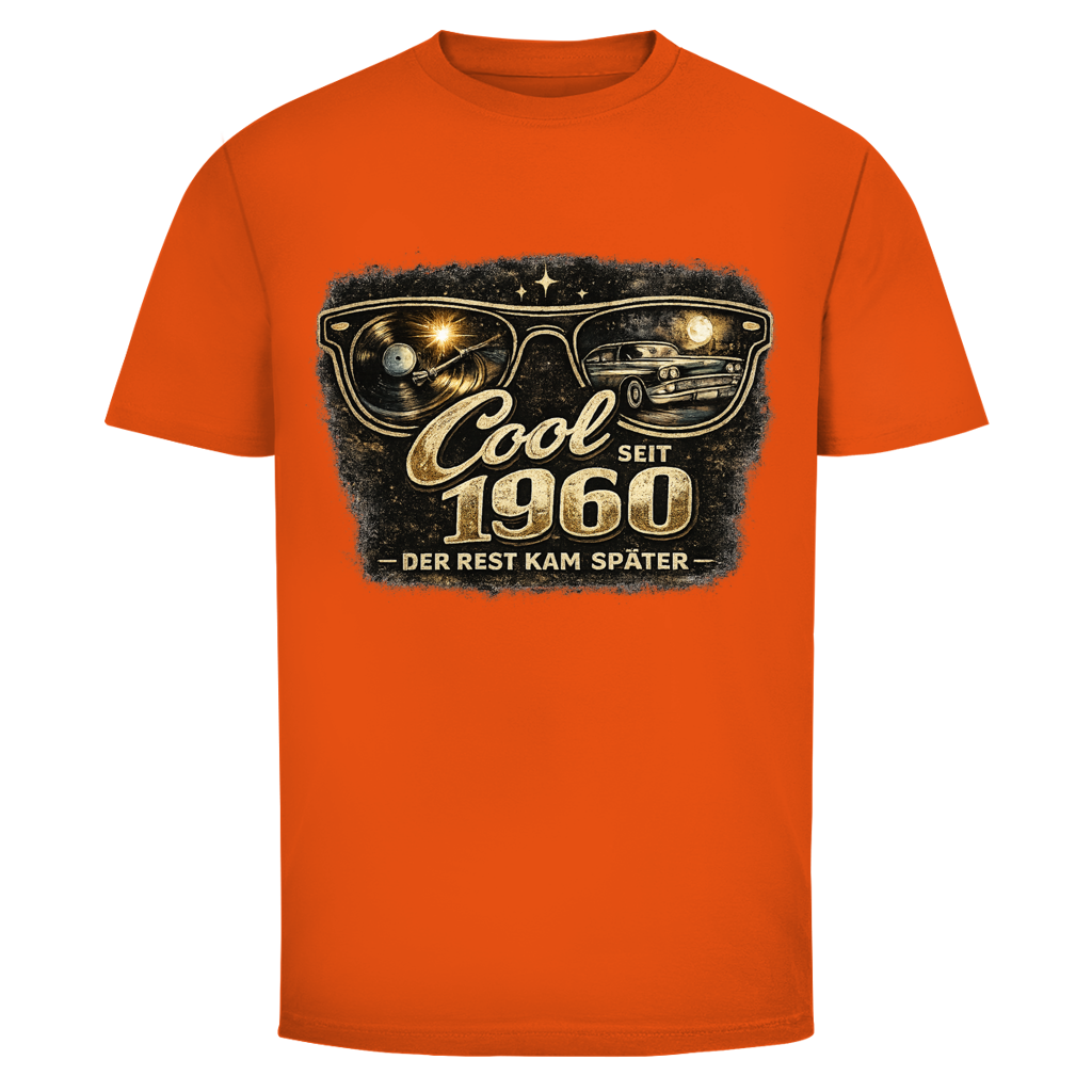 Herren T-Shirt Cool seit 1960-der Rest kam später/m