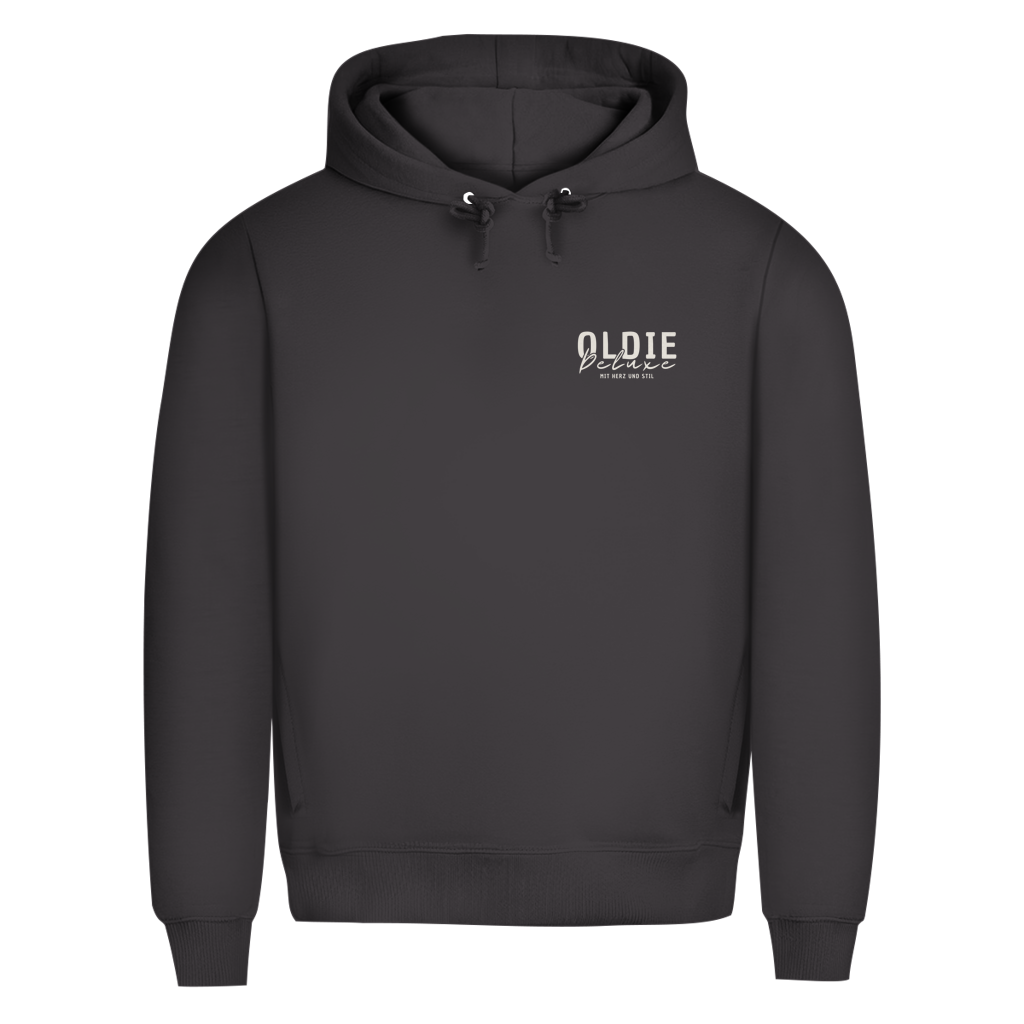 Herren Premium Bio Hoodie Kind der70er!
