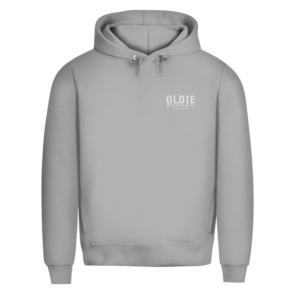 Herren Premium Bio Hoodie Kind der70er!
