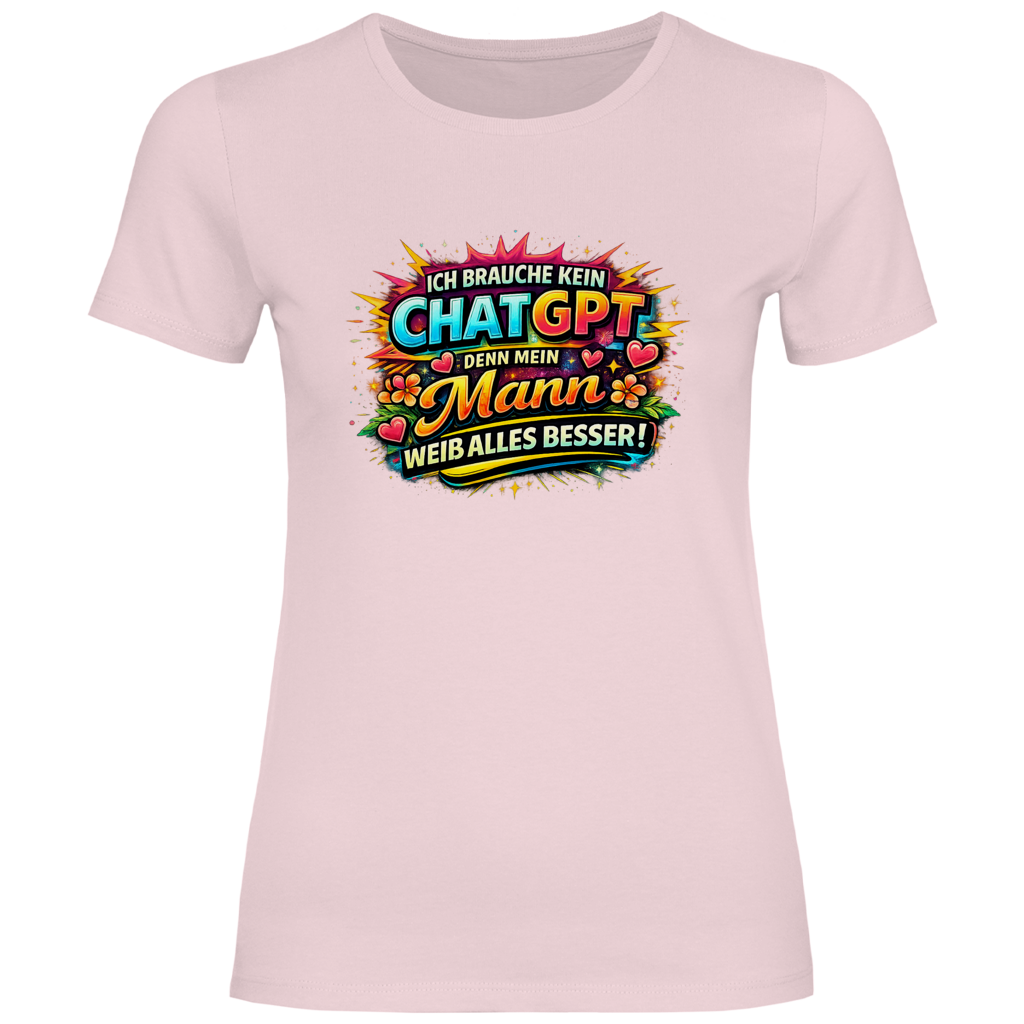 Ich brauch kein CHAT-GPT,denn mein Mann weiß alles besser!