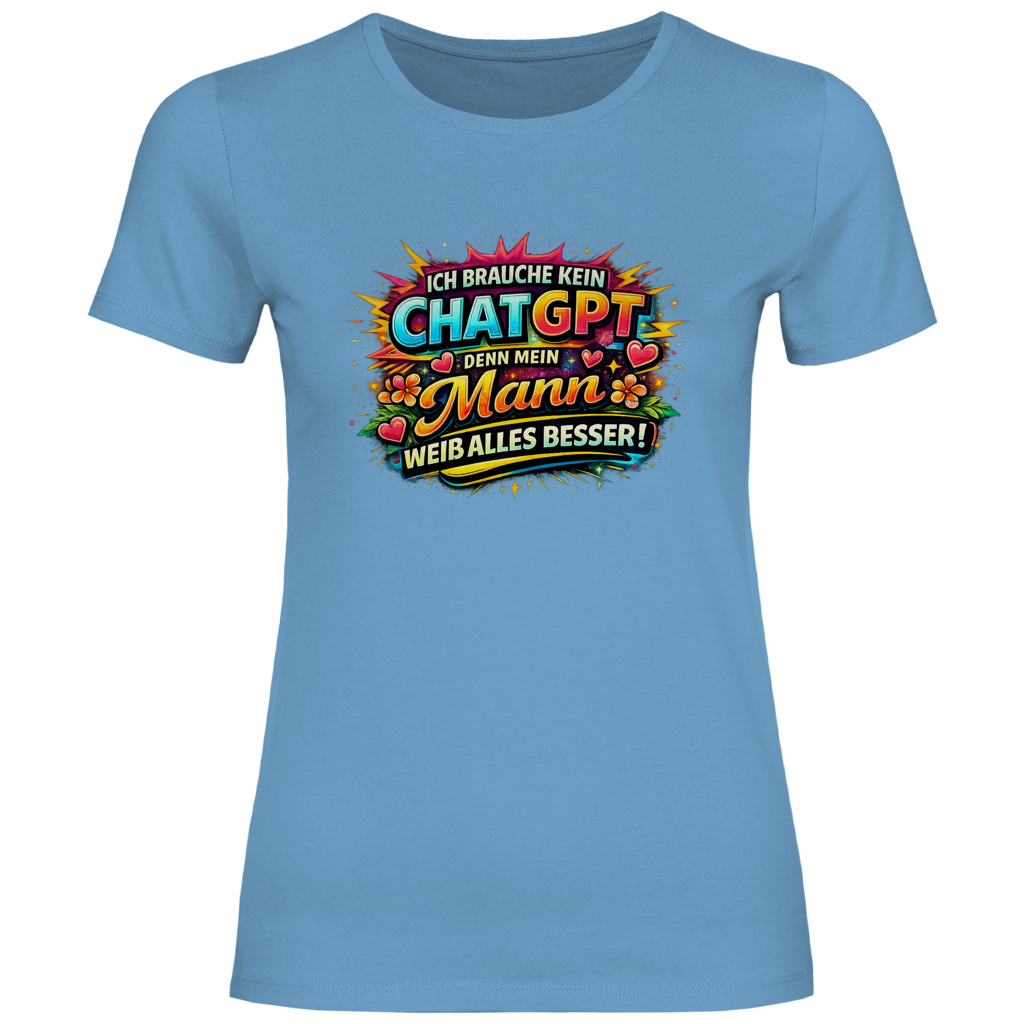 Ich brauch kein CHAT-GPT,denn mein Mann weiß alles besser!