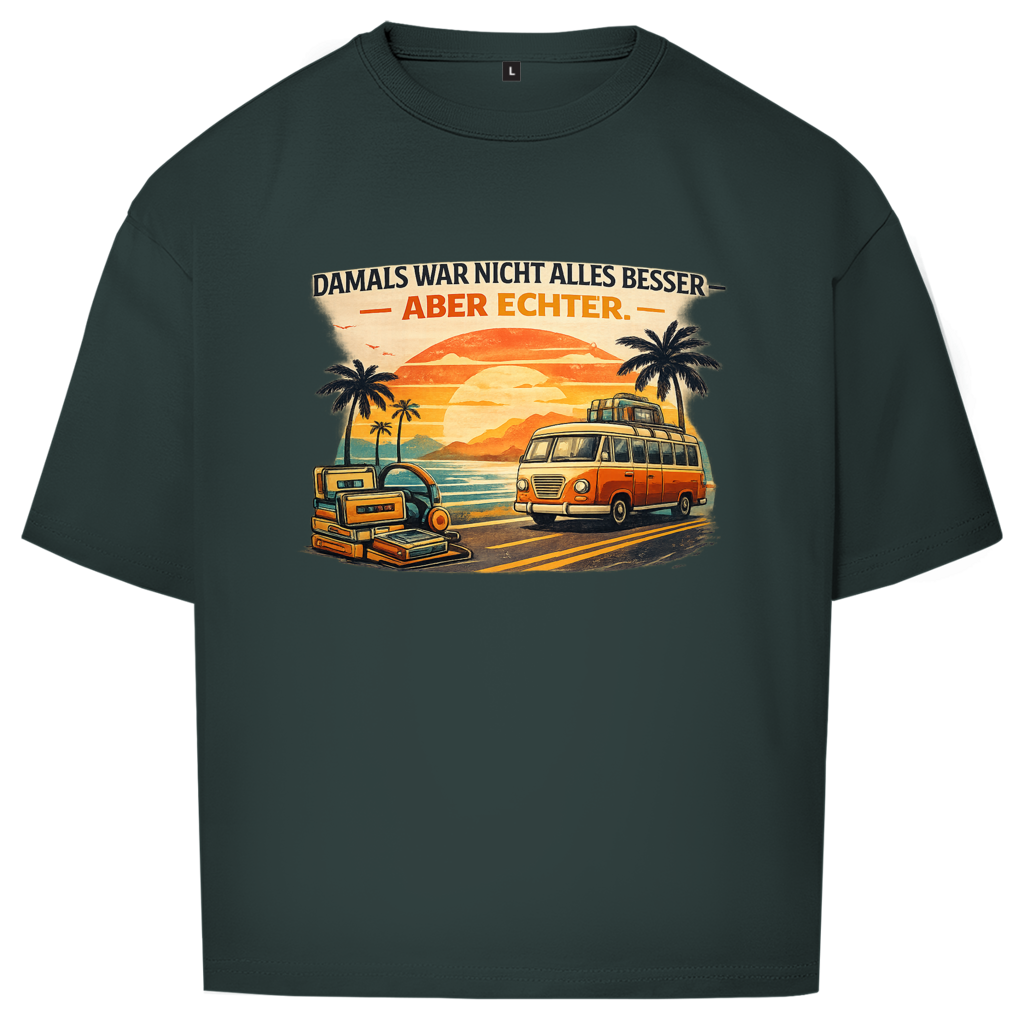 Früher / Oversize-Shirt