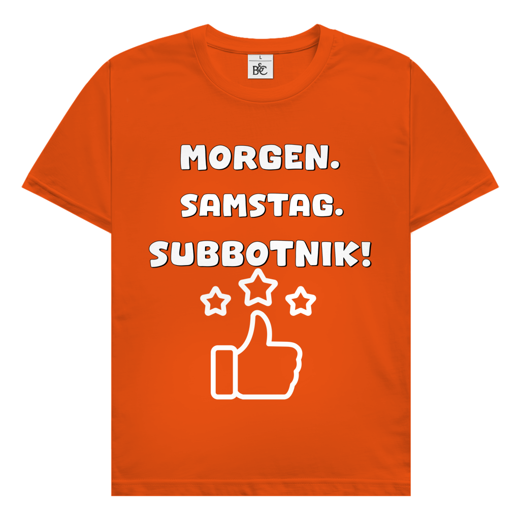 MORGEN.SAMSTAG.SUBBOTNIK!