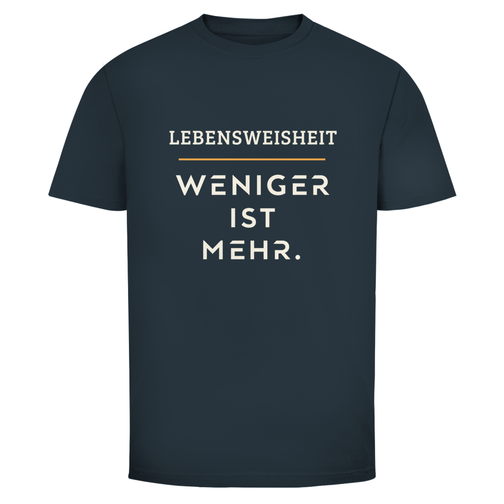 WENIGER IST MEHR