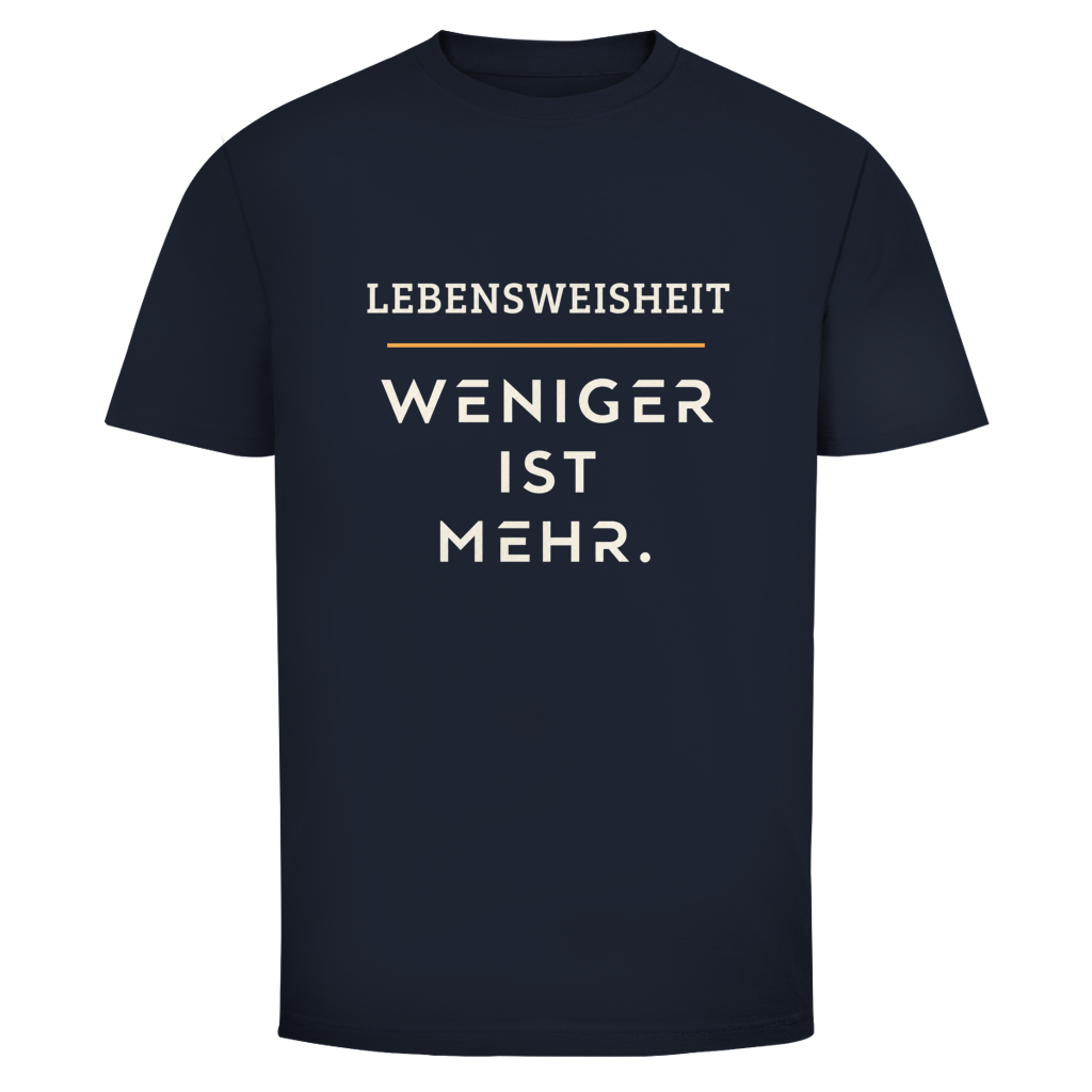 WENIGER IST MEHR
