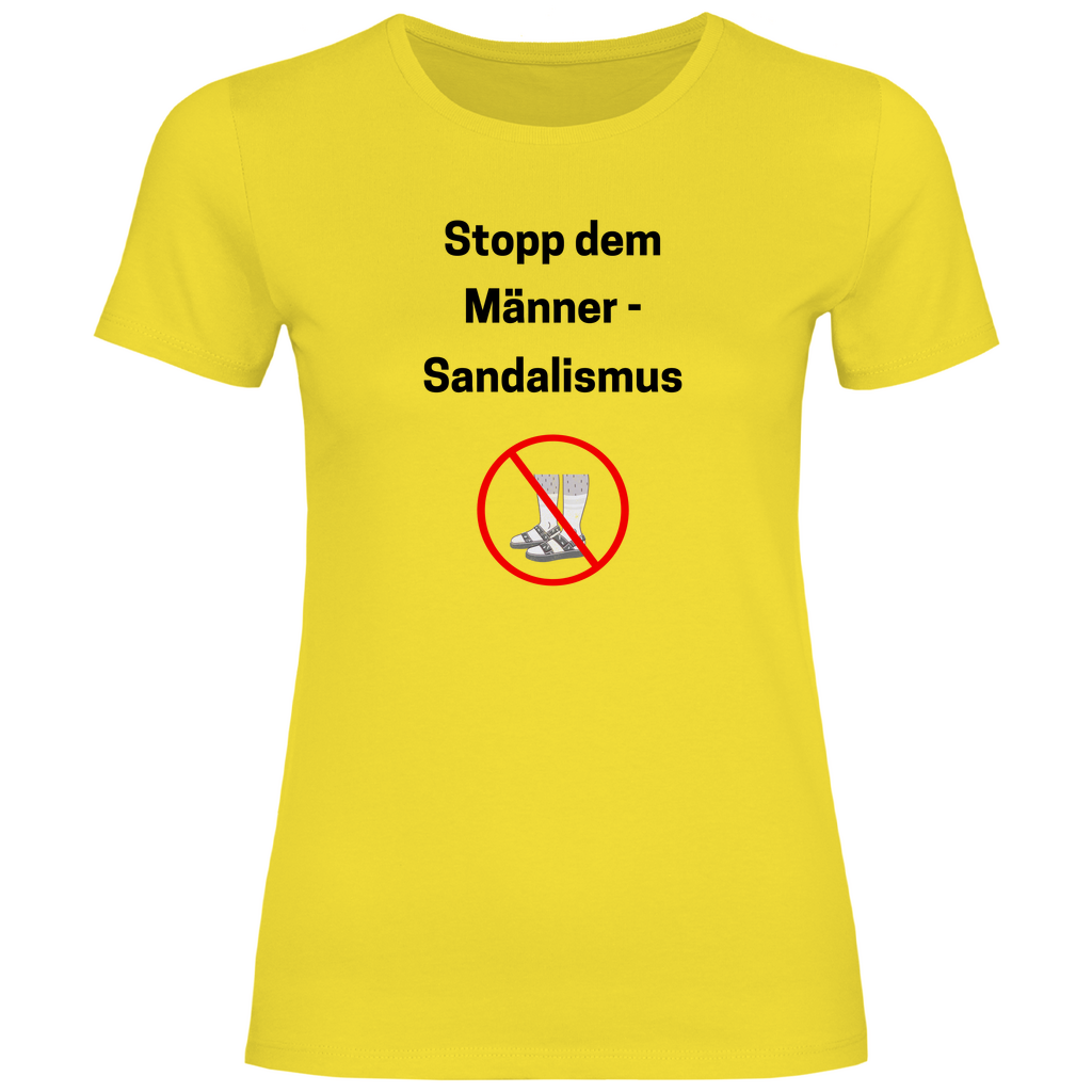 Stopp dem Männer-Sandalismus!