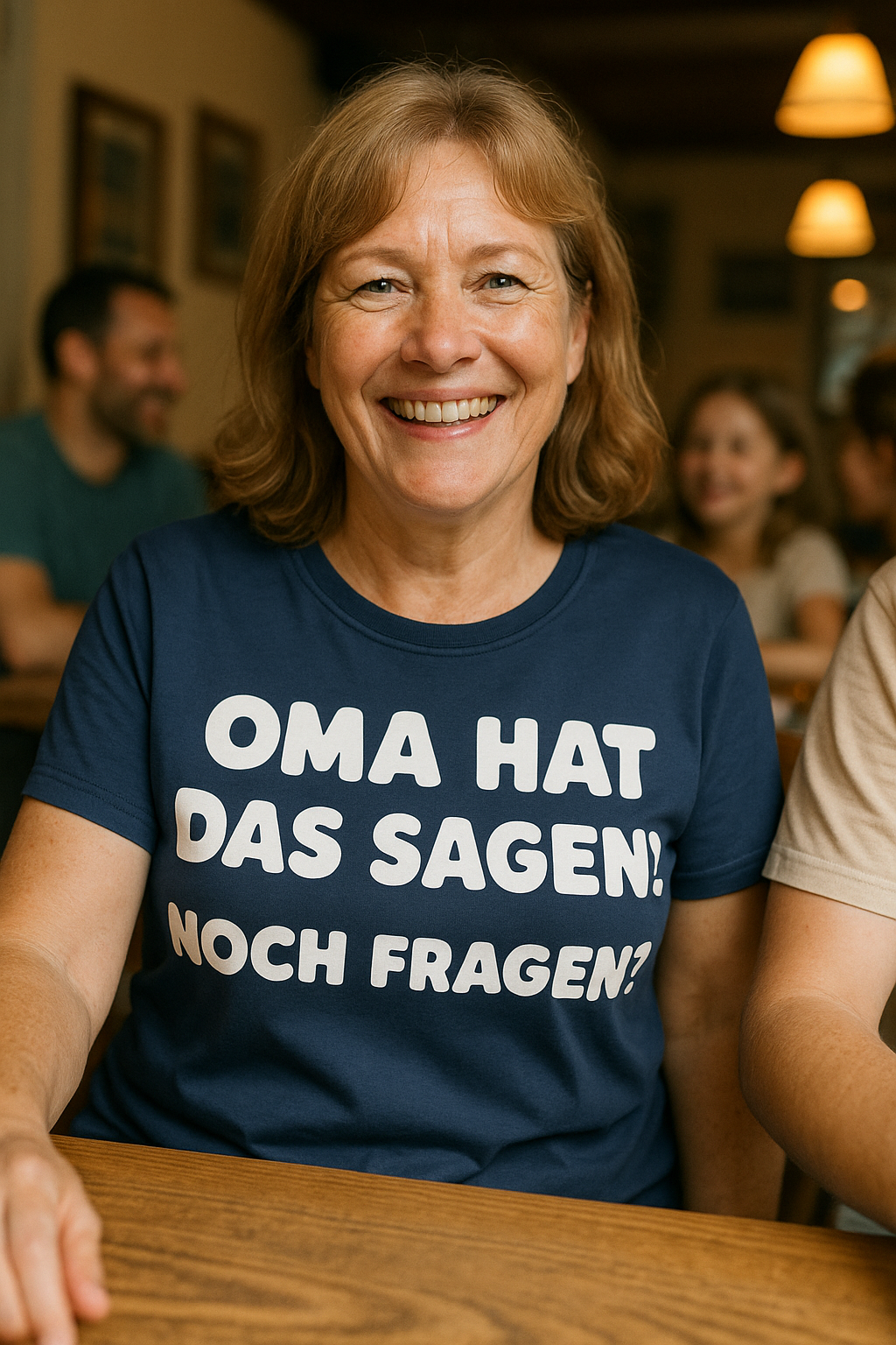 Oma hat das Sagen! dunkel