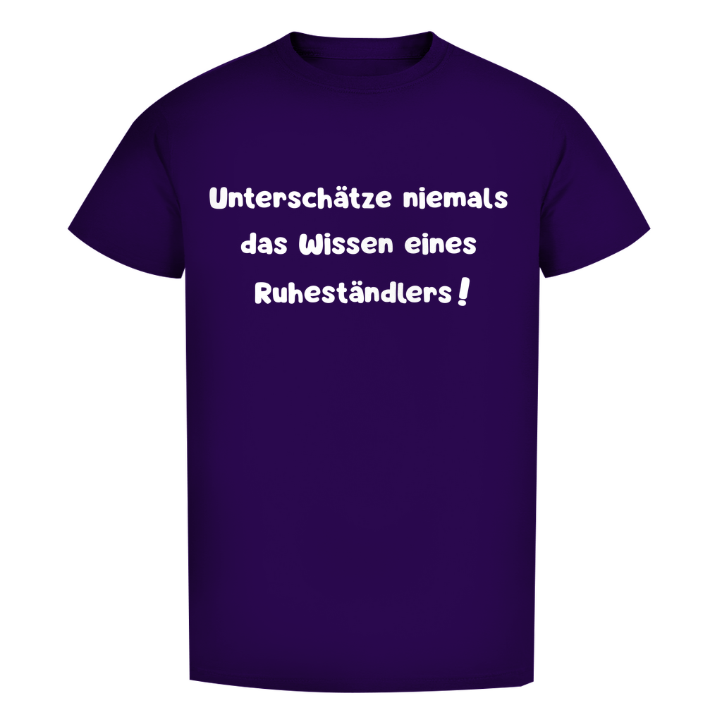 Unterschätze niemals das Wissen eines Ruheständlers!