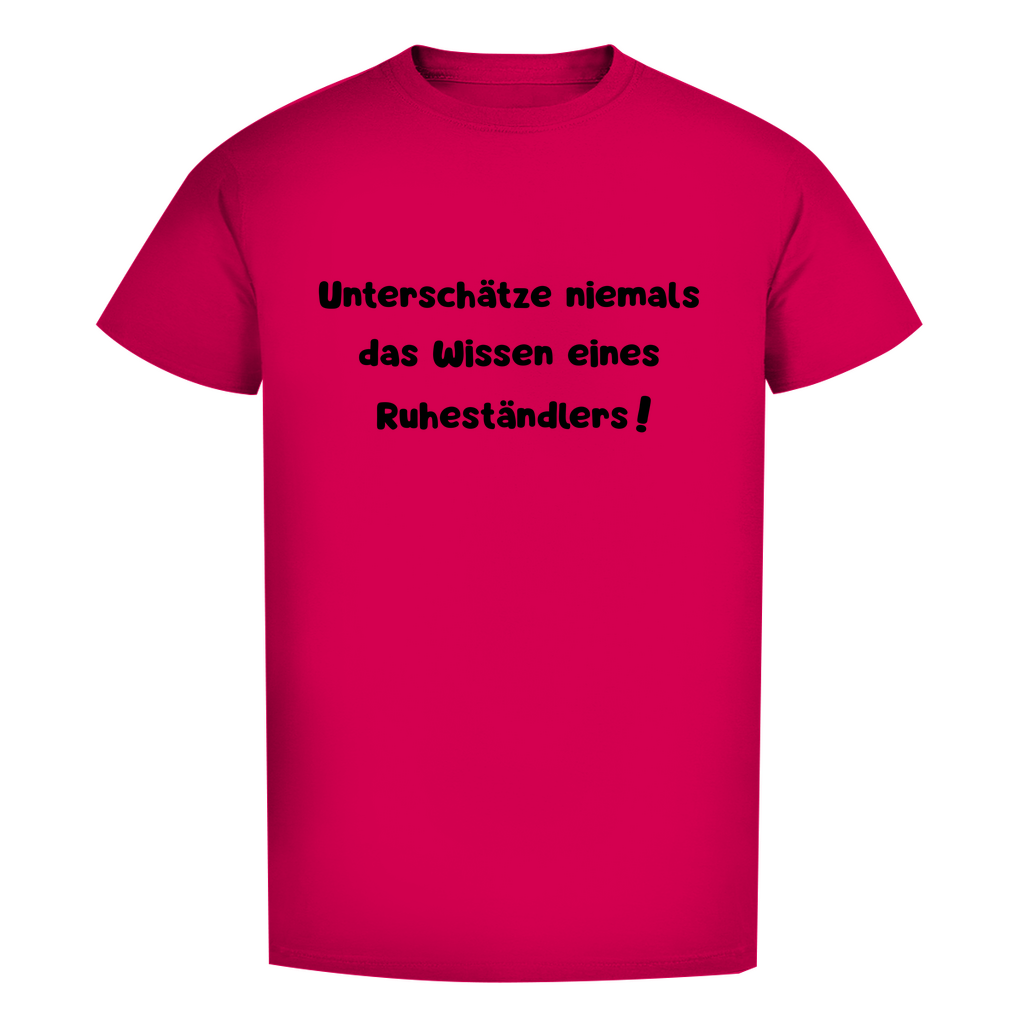 Unterschätze niemals das Wissen eines Ruheständlers!