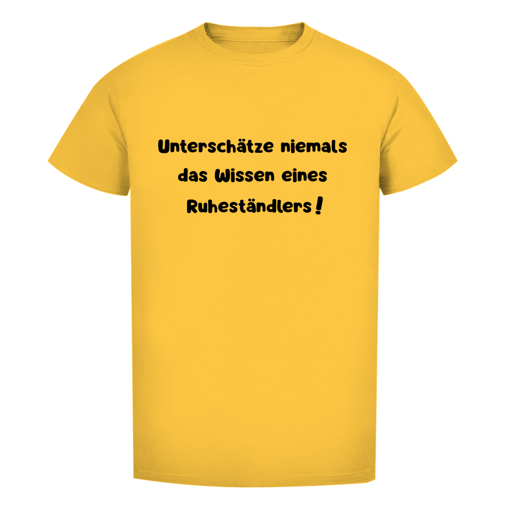 Unterschätze niemals das Wissen eines Ruheständlers!