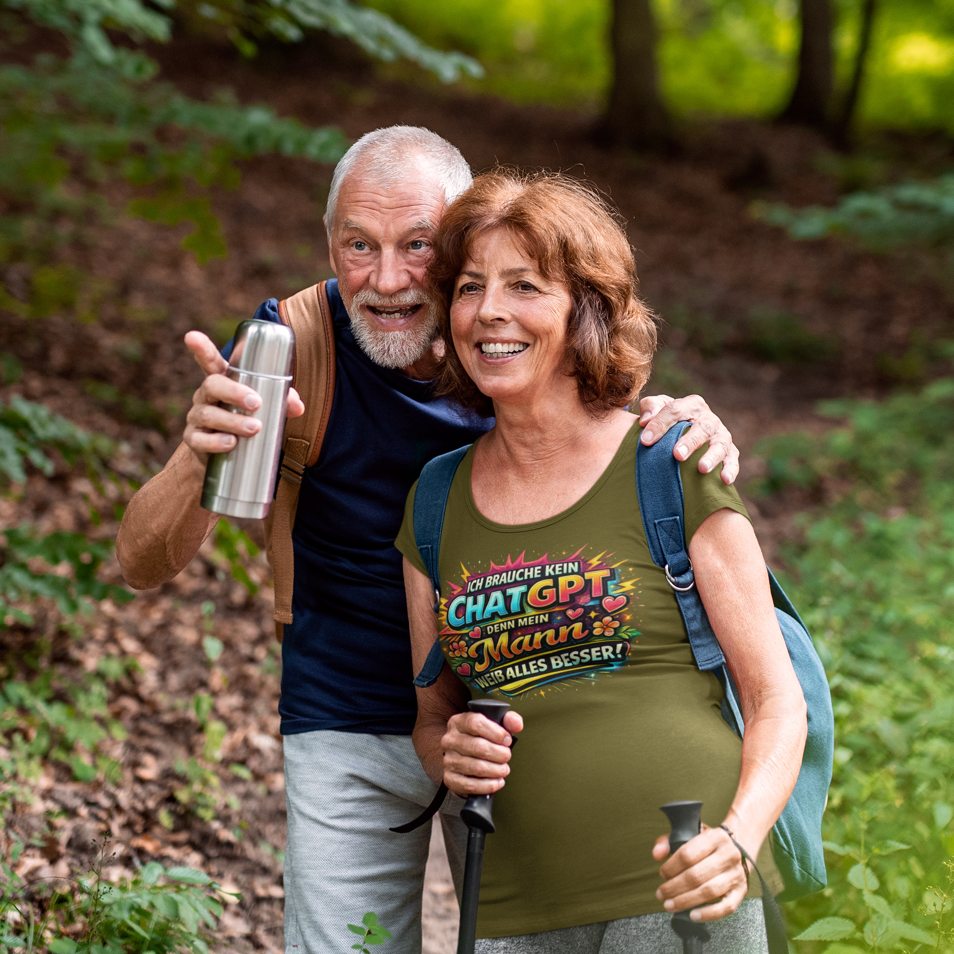 Ich brauch kein CHAT-GPT,denn mein Mann weiß alles besser!