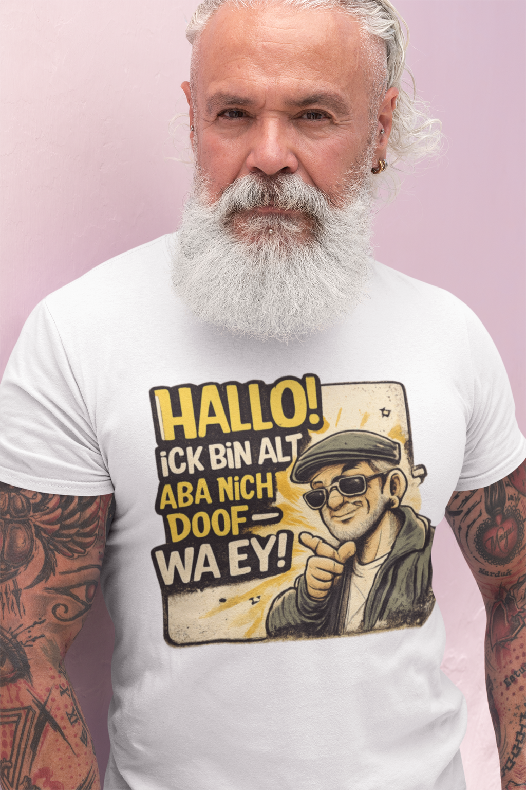 Hallo! Ick bin alt aba nich doof - wa ey!