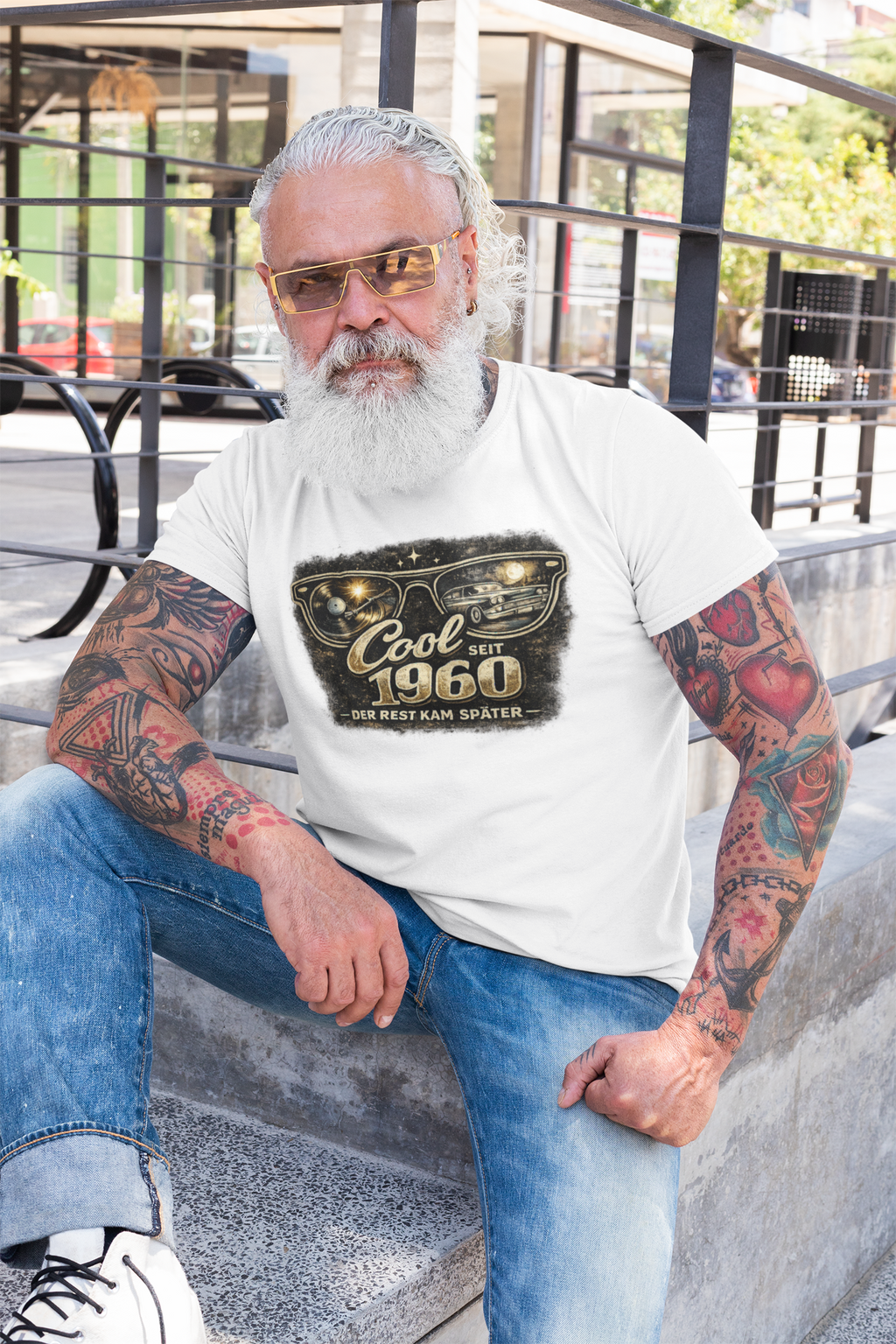 Herren T-Shirt Cool seit 1960-der Rest kam später/m